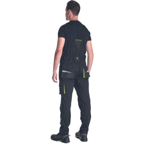 EMERTON STR Fekete/Sárga Kantáros Nadrág - 58