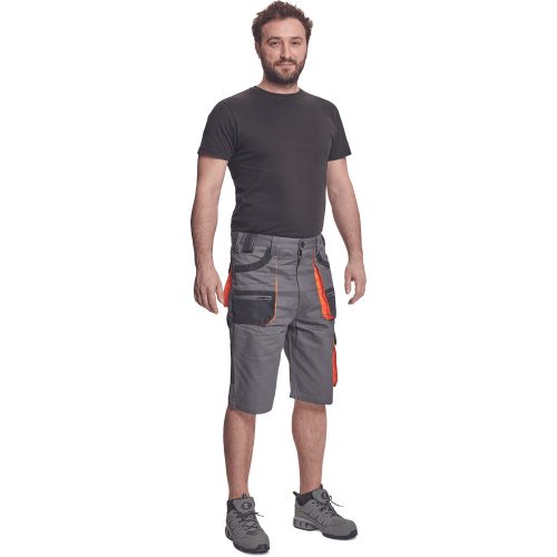 FF Carl Be-01-009 Munkas Rovidnadrag szurke