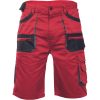 FF Carl Be-01-009 Munkás Rövidnadrág Piros/Fekete - 64