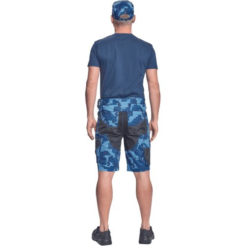 03570008 Cerva Neurum Terepmintás Rövidnadrág tengerészkék