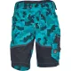 03570008 Cerva Neurum Terepmintás Rövidnadrág petrol kék