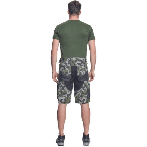 03570008 Cerva Neurum Terepmintás Rövidnadrág olajzöld