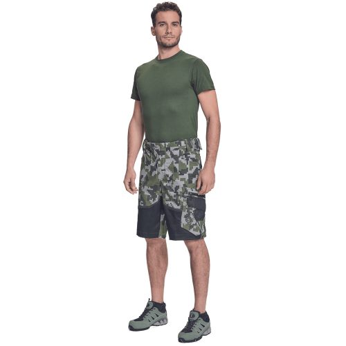 03570008 Cerva Neurum Terepmintás Rövidnadrág olajzöld