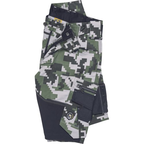 03570008 Cerva Neurum Terepmintás Rövidnadrág olajzöld