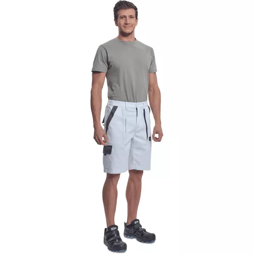 Cerva Max Neo Munkás Rövidnadrág Fehér/Szürke - 62