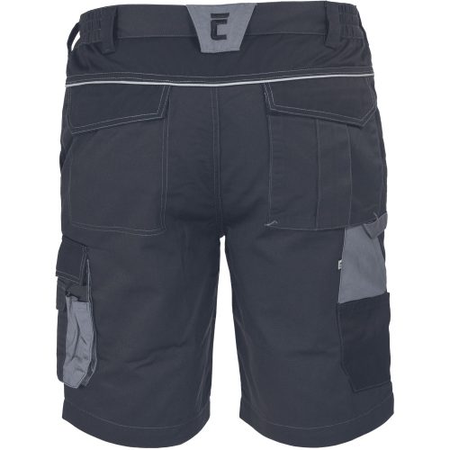 MAX ECO STRETCH Fekete Munkás rövidnadrág