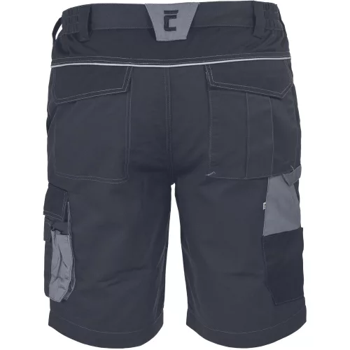 MAX ECO STRETCH Fekete Munkás rövidnadrág