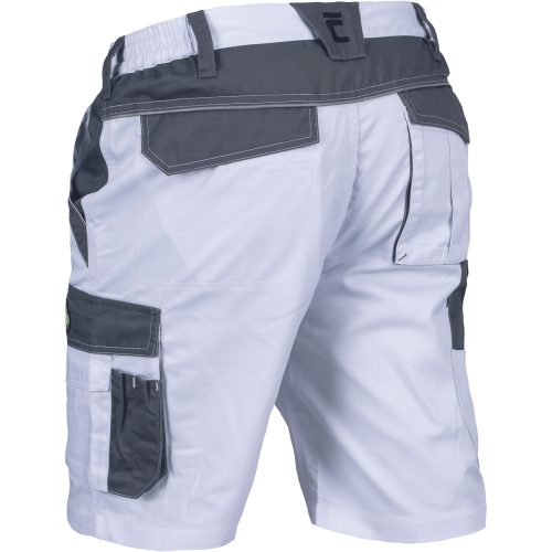 MAX ECO STRETCH Fehér Munkás rövidnadrág