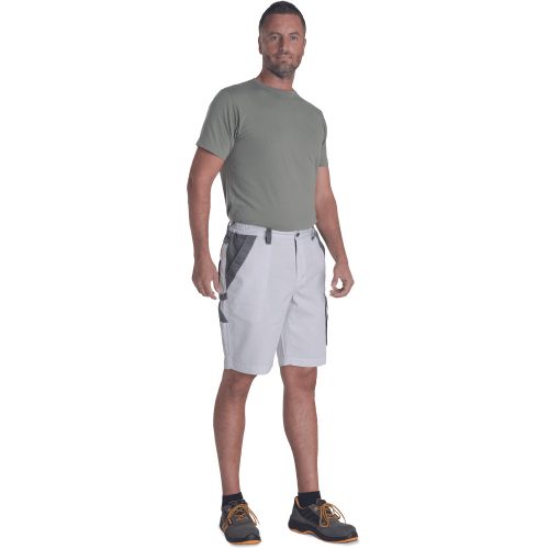MAX ECO STRETCH Fehér Munkás rövidnadrág