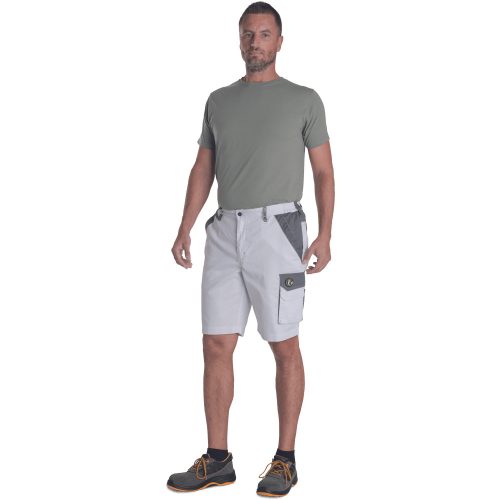 MAX ECO STRETCH Fehér Munkás rövidnadrág