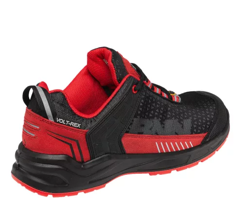 Bennon Lumino S1P ESD Munkavédelmi Cipő Fekete/Piros