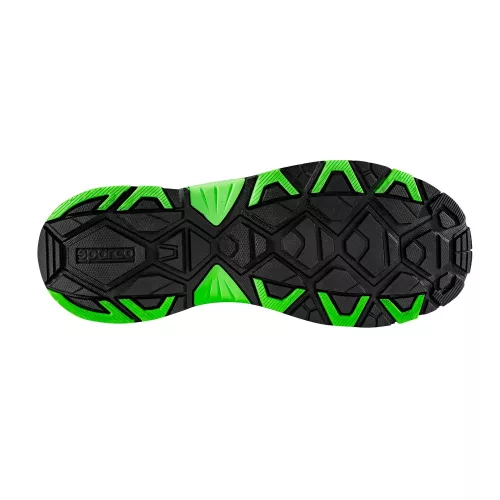 Sparco Allroad Baku S3 Munkavédelmi Cipő Fekete/Zöld - 40