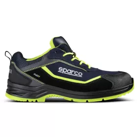   Sparco Indy Baltimora S3S ESD munkavédelmi cipő Sötétkék/Sárga