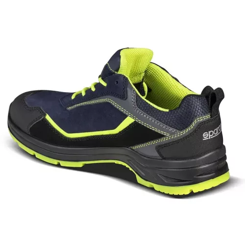 Sparco Indy Baltimora S3S ESD munkavédelmi cipő Sötétkék/Sárga - 38