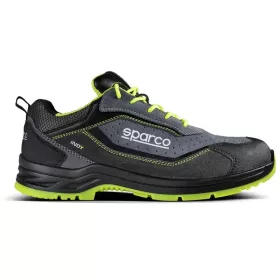   Sparco Indy Texas S1PS ESD munkavédelmi cipő Sötétszürke/Zöld