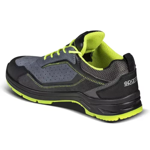 Sparco Indy Texas S1PS ESD munkavédelmi cipő Sötétszürke/Zöld - 47
