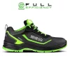 Sparco Indy-e Forester S3S ESD Öko munkavédelmi cipő Fekete/Zöld - 35