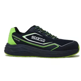   Sparco Impulse Willen S1PS ESD Munkavédelmi cipő Fekete/Zöld