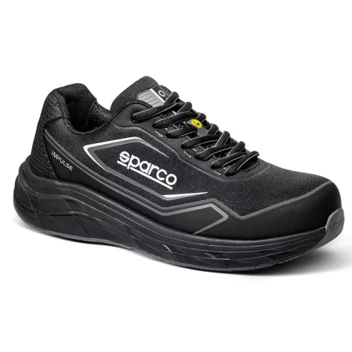 Sparco Impulse Linford S1PS ESD Munkavédelmi cipő Fekete