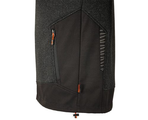 Bennon Nortos Kapucnis Szőrmés Pulóver