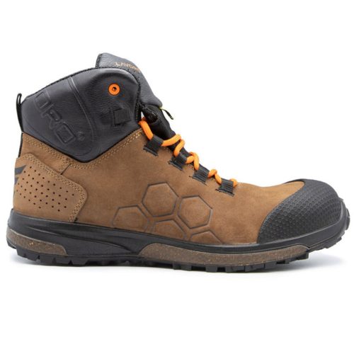 Lavoro Lando S3L HI CI HRO ESD Barna Munkavédelmi Bakancs