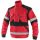 CXS Luxy Bright Fényvisszaverő Munkáskabát piros