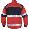 CXS Luxy Bright Fényvisszaverő Munkáskabát piros