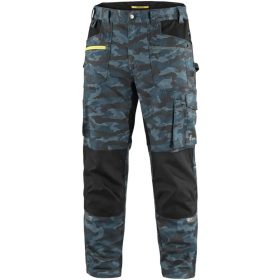 CXS Stretch derekas munkásnadrág Terepesmintás Kék