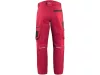 CXS Solis Rugalmas Munkásnadrág Piros/Fekete - 62