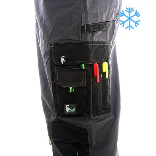 cxs sirius tristan kertésznadrág sötétszürke zöld