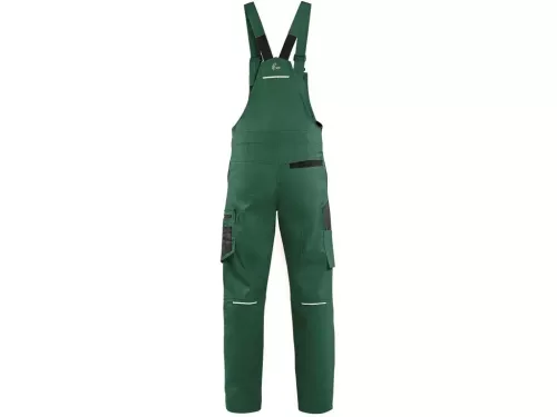 CXS Solis Rugalmas Kantáros nadrág Zöld/Fekete - 46