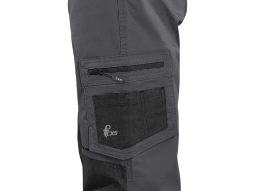 CXS Solis Rugalmas Kantáros nadrág Szürke multifunkciós oldalzseb