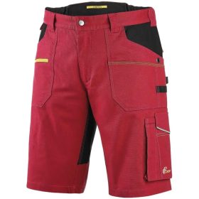 CXS Stretch rövid munkásnadrág Piros