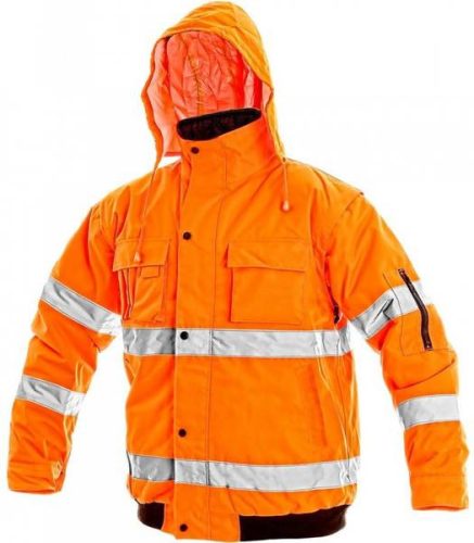 CXS Leeds 2in1 Téli Láthatósági Kabát HV Narancssárga