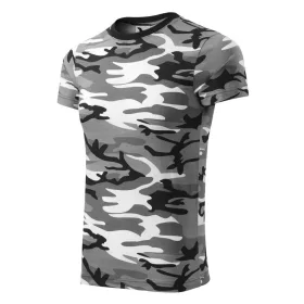 144 Malfini Camouflage terepszínű unisex póló