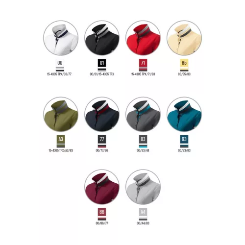 257 Malfinipremium Collar Up galléros női póló