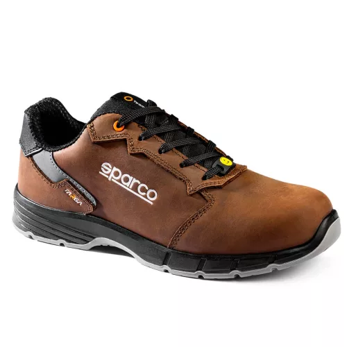 Sparco Targa Nino S3S ESD Barna Munkavédelmi Cipő