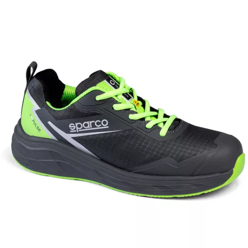 Sparco Impulse Lucas S3S ESD HRO Szürke/Zöld Munkavédelmi Cipő