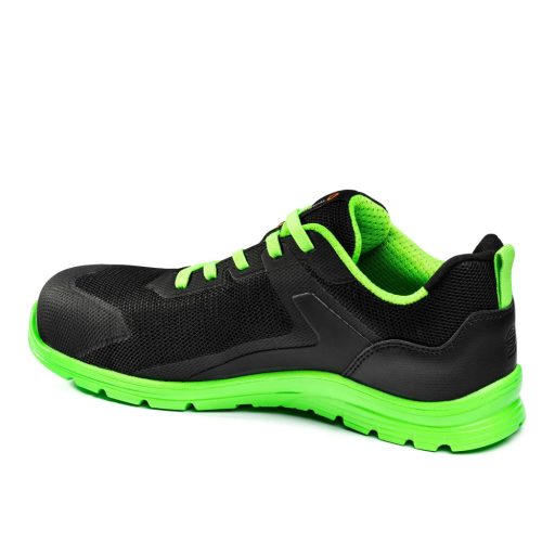 Sparco Practice Advanced Rinus S1PS ESD SR Fekete/Zöld Munkavédelmi cipő