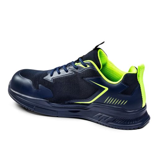 Sparco Turbo Flinger S1PS ESD SR Sötétkék/Lime Munkavédelmi cipő - 39