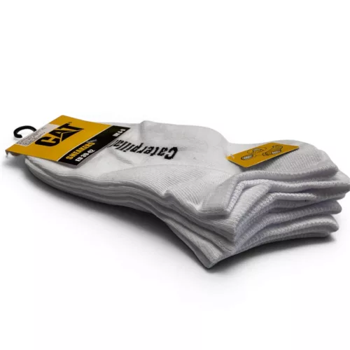 Caterpillar Sneakers Rövid Fehér Zokni 3pár