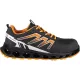 Cofra Footing S3S ESD SR Elasztikus Fekete/Narancs Munkavédelmi cipő - 37