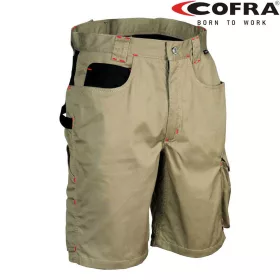Cofra Tile Munkás Rövidnadrág Khaki/Fekete