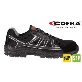 Cofra Trapezius Black S1 P Src Fekete Munkavédelmi Cipő