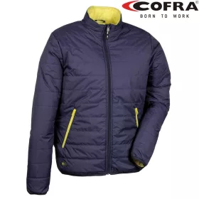 Cofra Turin Bélelt Munkás Dzseki Sötétkék/Borostyán