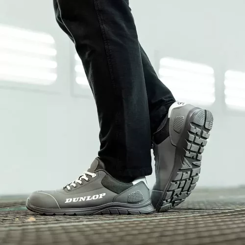 Dunlop Matt Grey S3 ESD Szürke Munkavédelmi Cipő - 39
