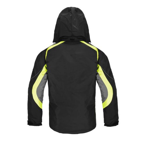 Procera Lumina Bélelt Téli Kabát Fekete/Sárga - 3XL