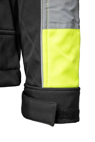 Rival ARSO Softshell munkáskabát Fekete/Sárga - 2XL