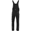 Sara Comfort Winter Bélelt Téli Softshell Kantáros nadrág Fekete/Szürke