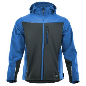 Sara Comfort Plus Softshell Kabát Sötétszürke/Égkék